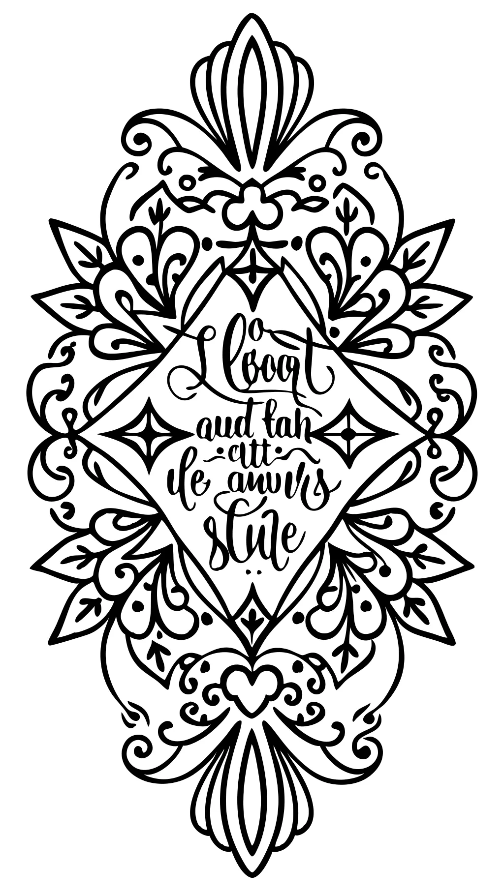 printable quote coloring pages for adults